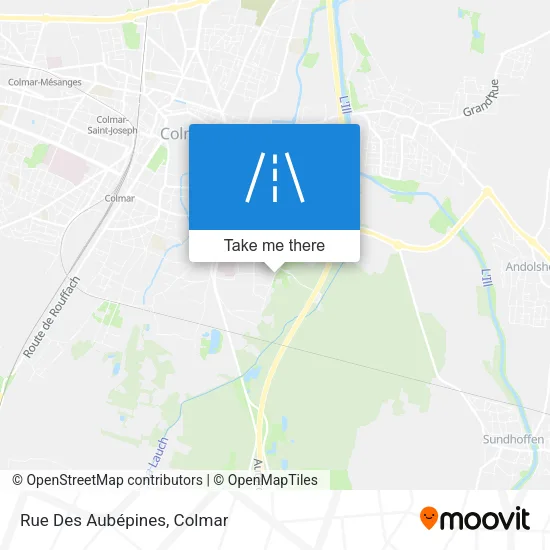 Rue Des Aubépines map