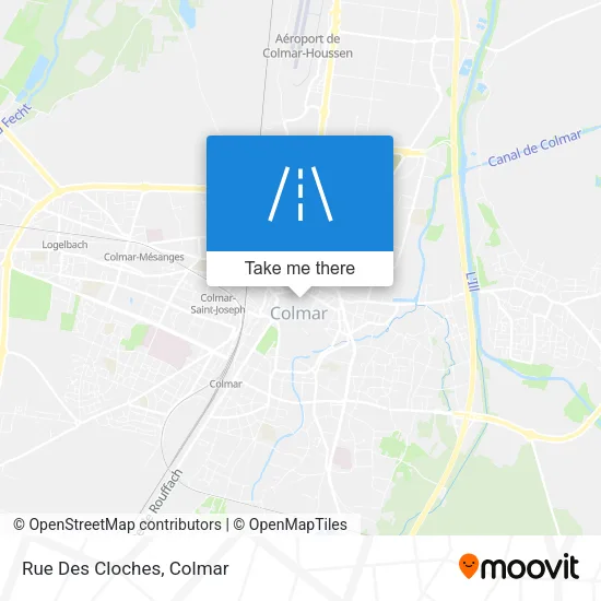 Rue Des Cloches map