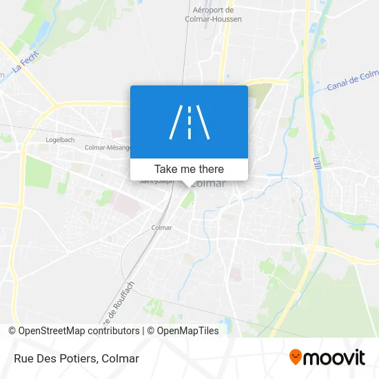 Rue Des Potiers map