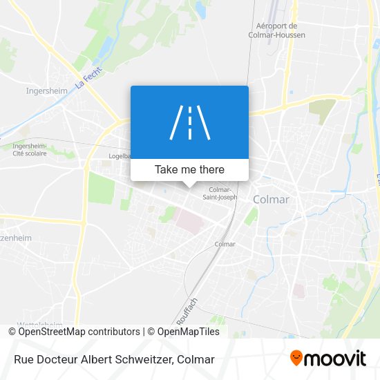 Rue Docteur Albert Schweitzer map
