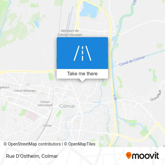 Rue D'Ostheim map