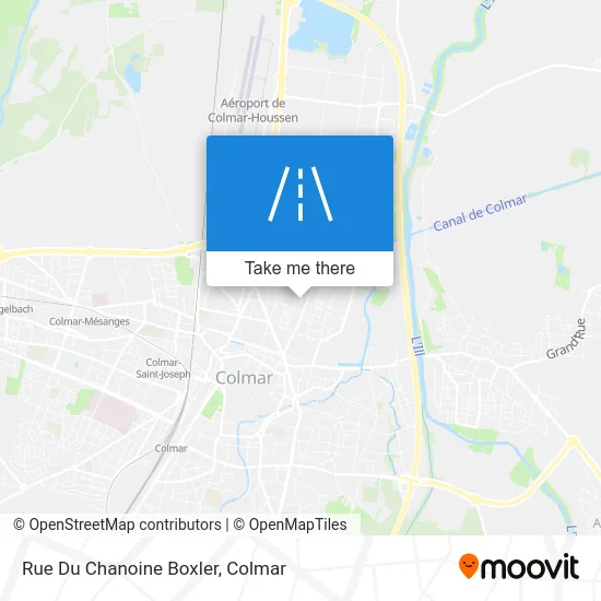 Rue Du Chanoine Boxler map