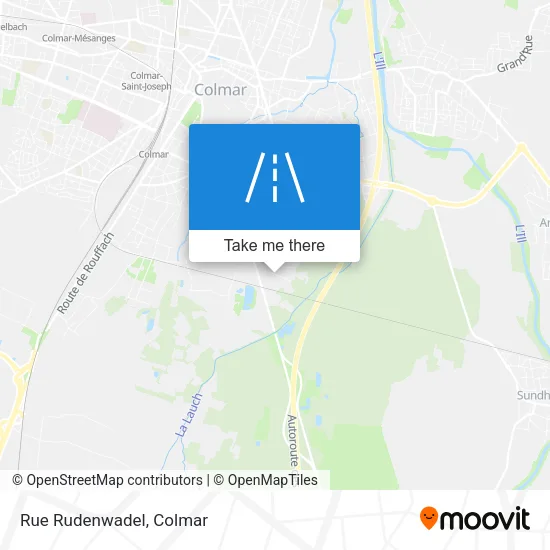 Rue Rudenwadel map