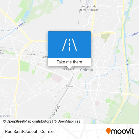 Rue Saint-Joseph map