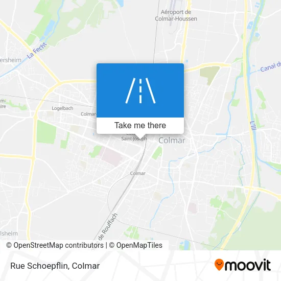 Rue Schoepflin map