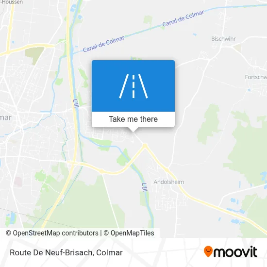 Route De Neuf-Brisach map