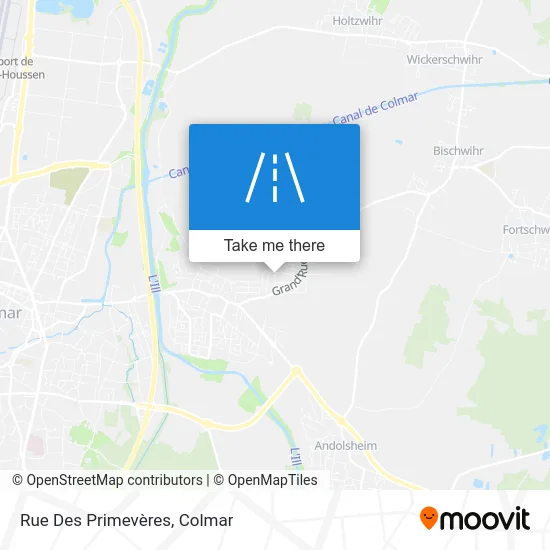 Rue Des Primevères map