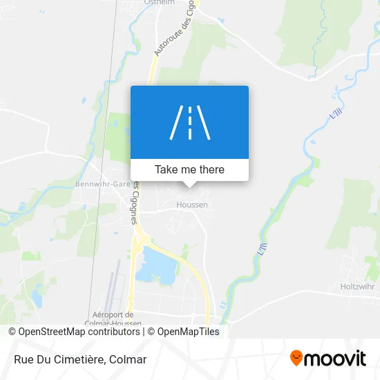 Rue Du Cimetière map