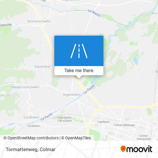 Tormattenweg map