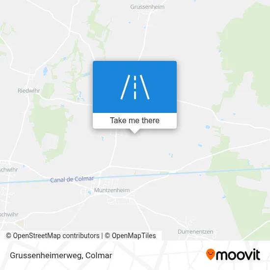 Grussenheimerweg map