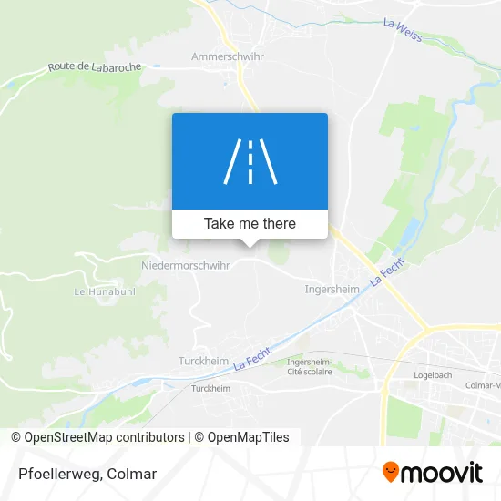 Pfoellerweg map