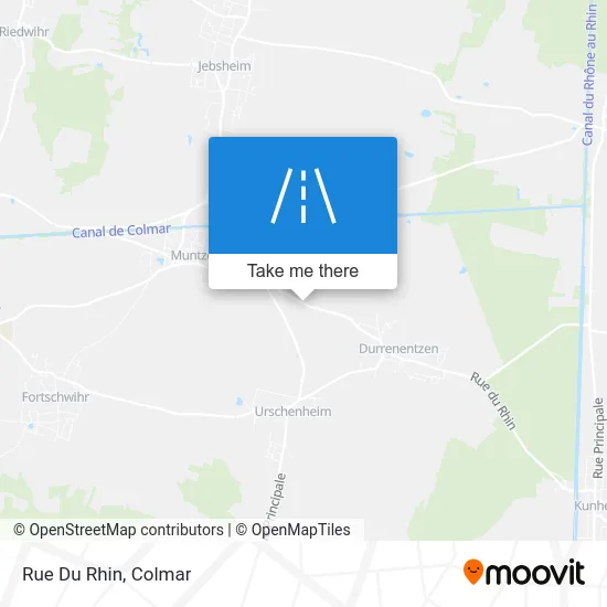 Rue Du Rhin map