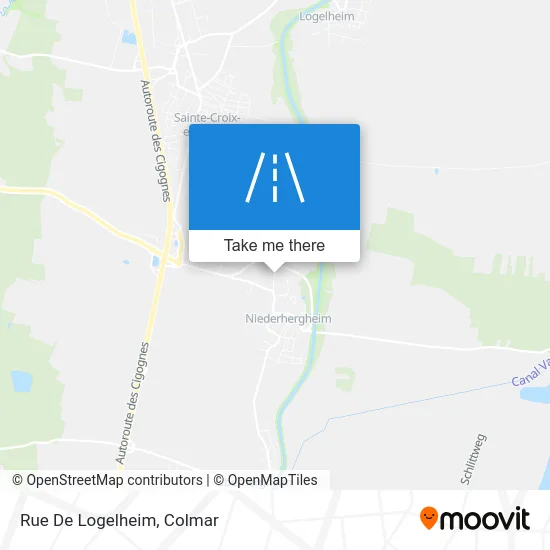 Mapa Rue De Logelheim