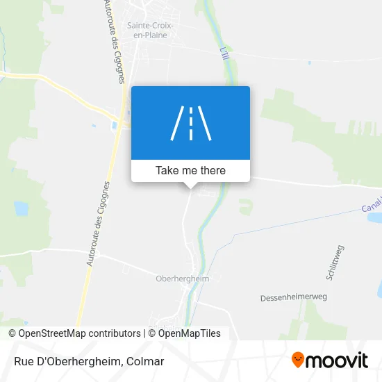 Rue D'Oberhergheim map