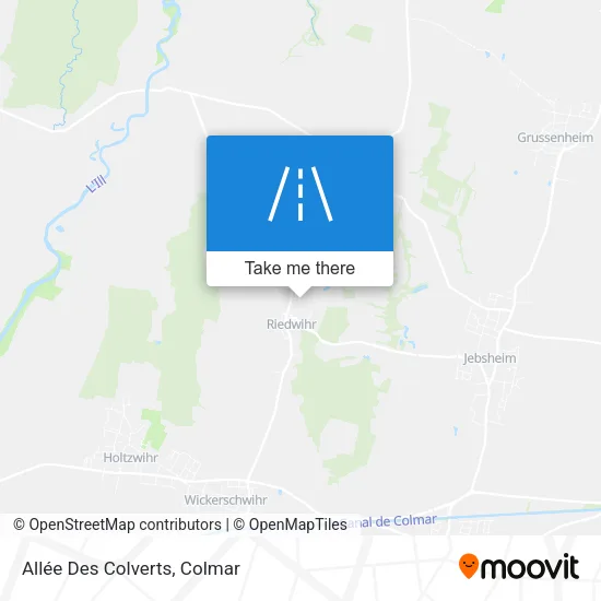 Allée Des Colverts map