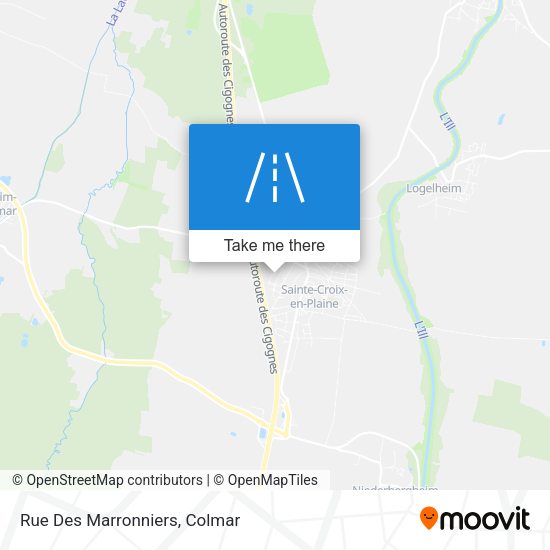 Rue Des Marronniers map