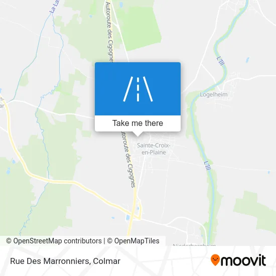 Rue Des Marronniers map