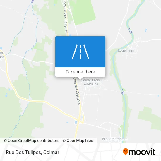 Rue Des Tulipes map