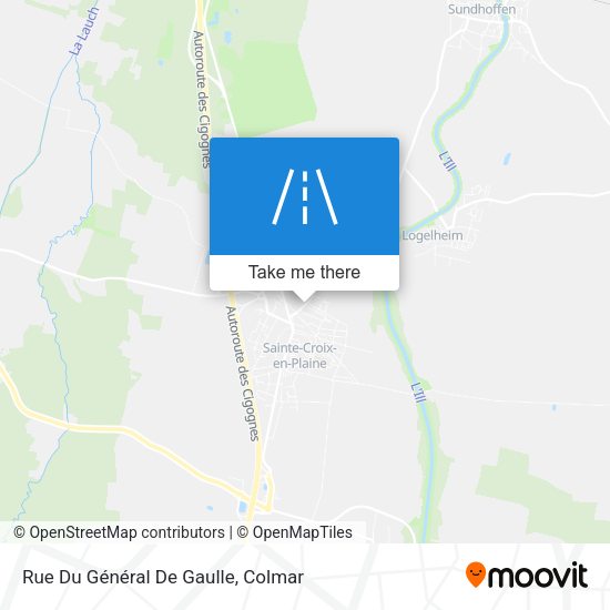 Rue Du Général De Gaulle map