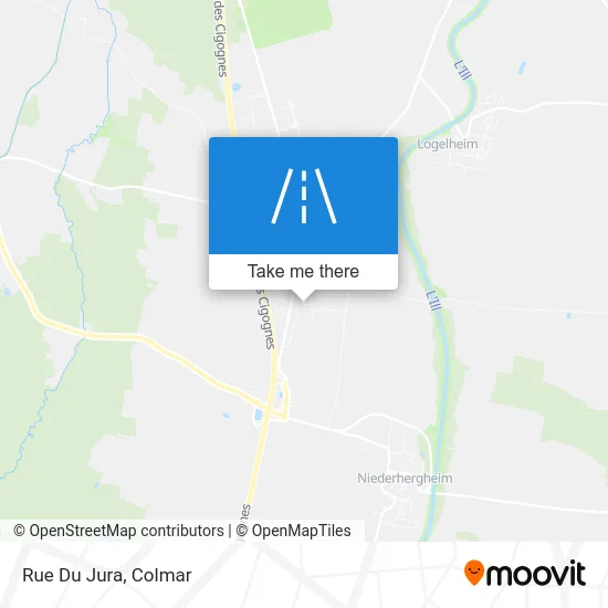 Rue Du Jura map
