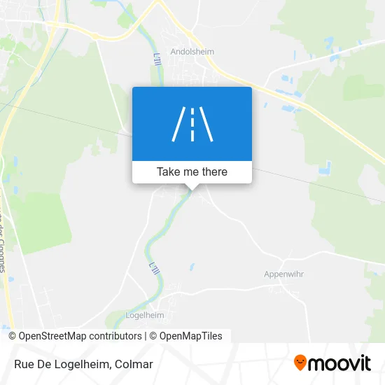 Mapa Rue De Logelheim