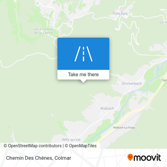 Chemin Des Chênes map