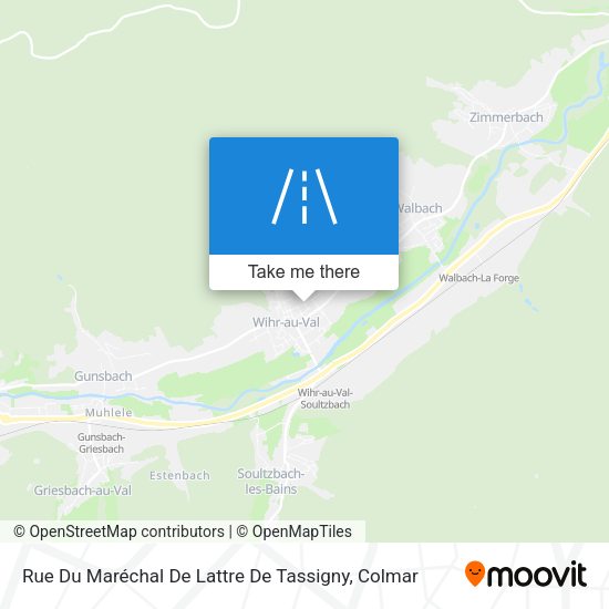 Rue Du Maréchal De Lattre De Tassigny map