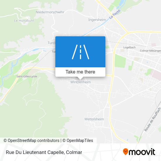 Rue Du Lieutenant Capelle map