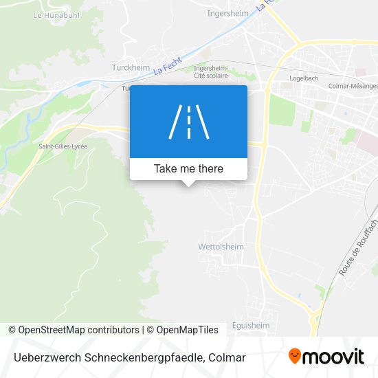 Ueberzwerch Schneckenbergpfaedle map