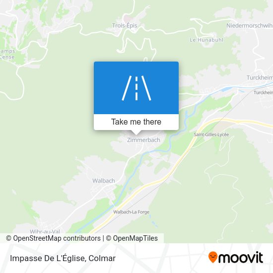 Impasse De L'Église map
