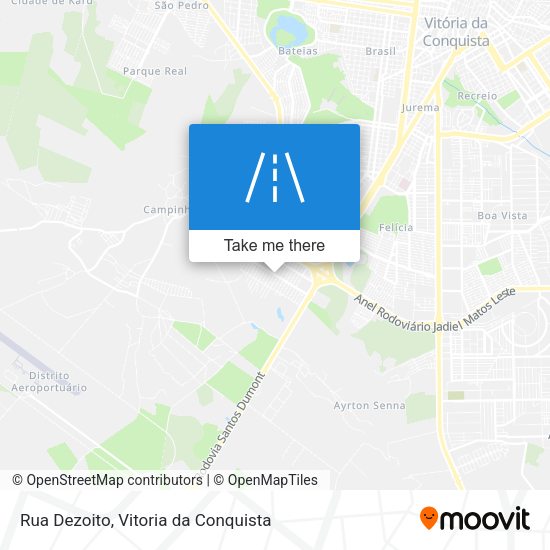 Rua Dezoito map