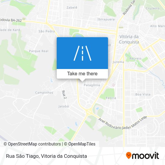 Rua São Tiago map