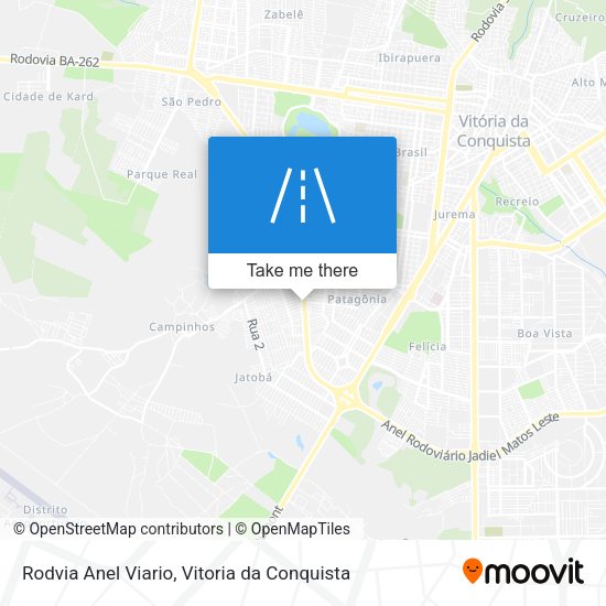 Rodvia Anel Viario map