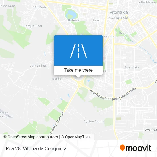 Rua 28 map