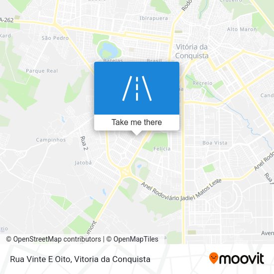 Rua Vinte E Oito map