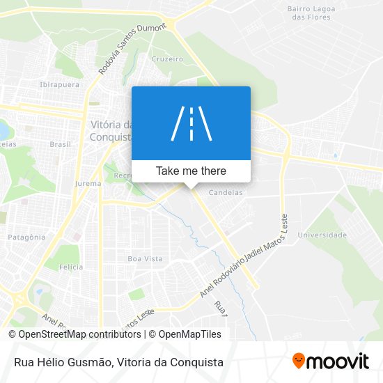 Rua Hélio Gusmão map