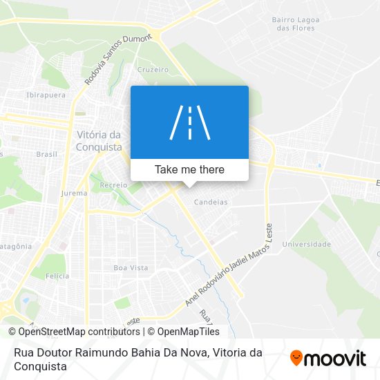 Rua Doutor Raimundo Bahia Da Nova map