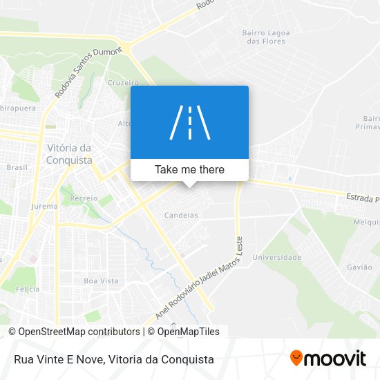 Rua Vinte E Nove map