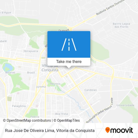 Rua Jose De Oliveira Lima map