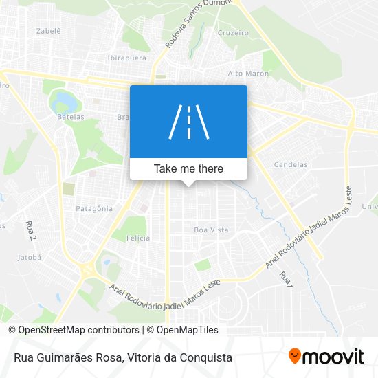 Rua Guimarães Rosa map