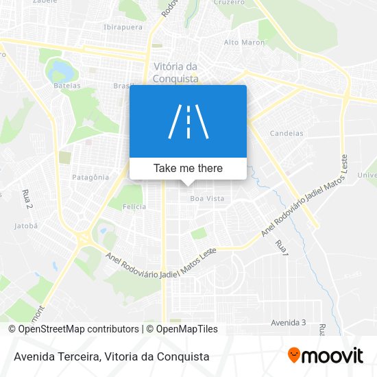 Avenida Terceira map