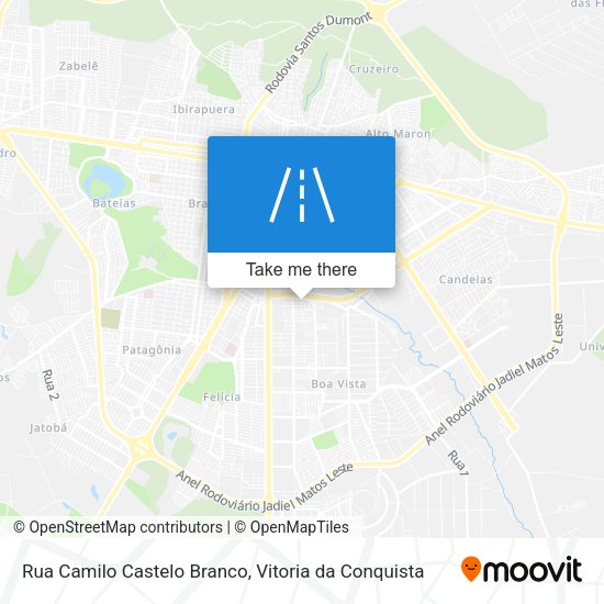 Rua Camilo Castelo Branco map
