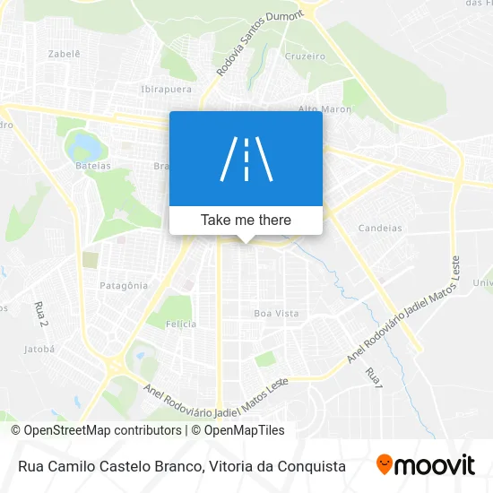 Rua Camilo Castelo Branco map