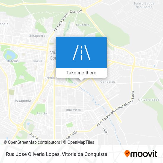 Rua Jose Oliveria Lopes map