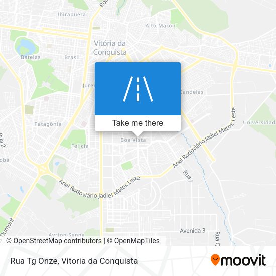 Rua Tg Onze map