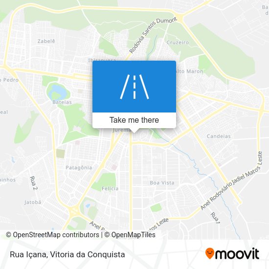Rua Içana map
