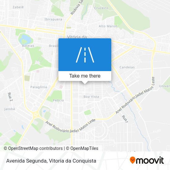 Avenida Segunda map