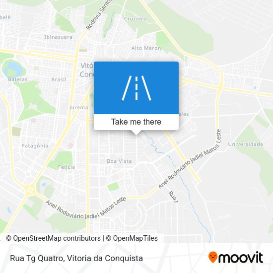 Rua Tg Quatro map