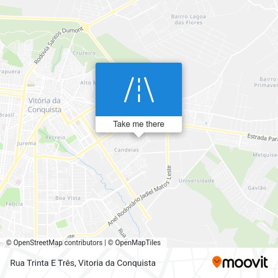 Rua Trinta E Três map