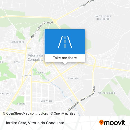 Jardim Sete map